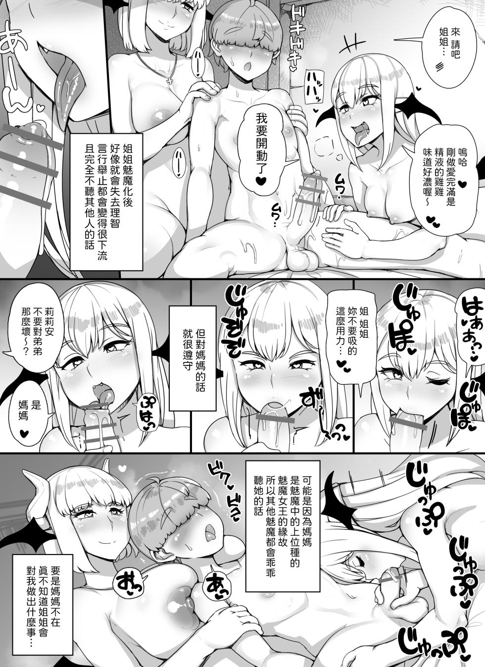 [nounanka (Abubu)] Haha Ane Oba ga Succubus na Shota Yuusha Harem Party [Chinese] - Page 15