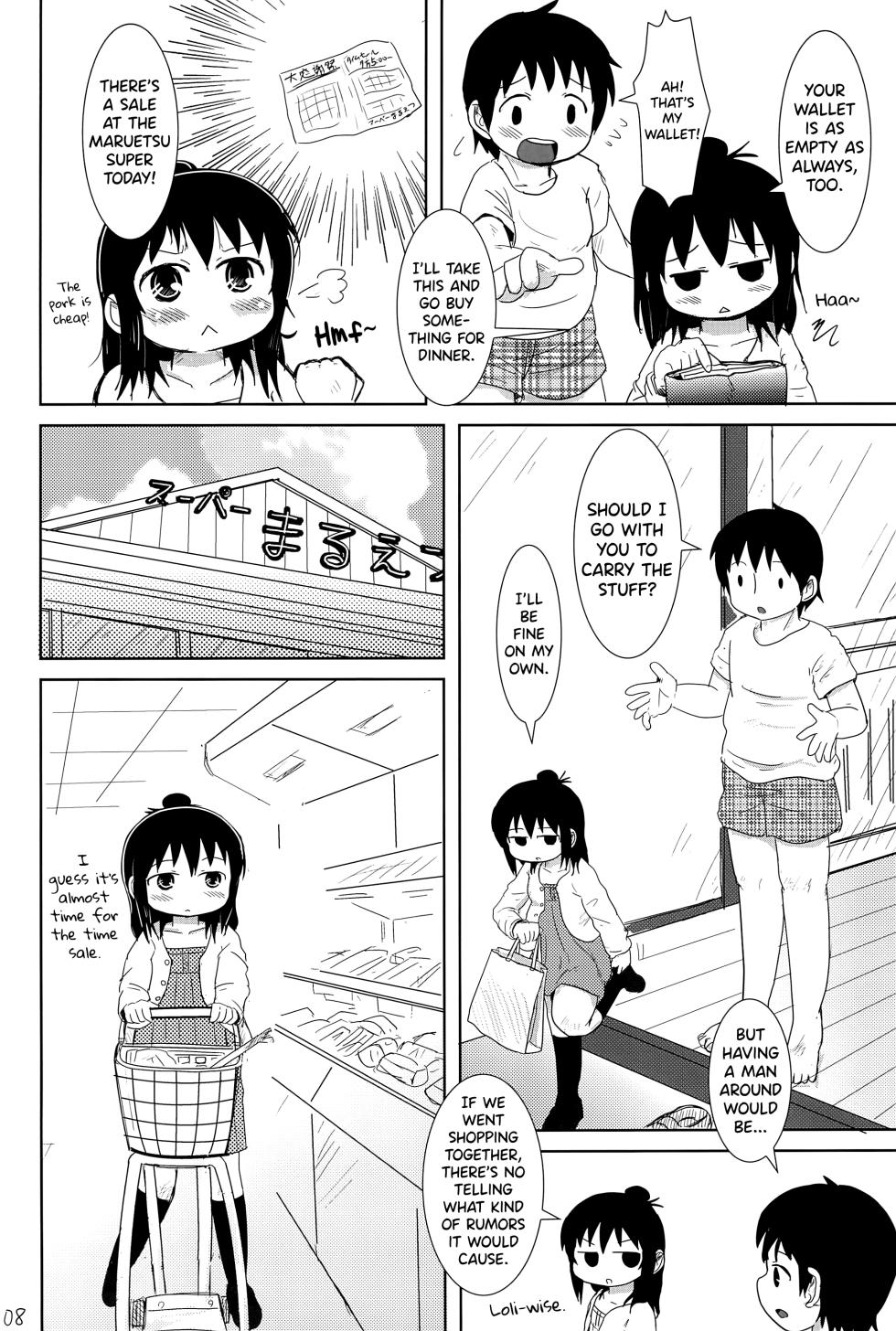 (C80) [BOOKS Takada (Yoshi-puu)] Konya wa Issho (Mitsudomoe) [English] [biribiri] - Page 8