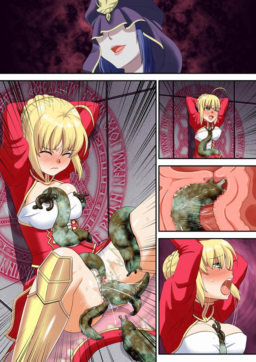 [Onna Kishi no Shiro (Hatomizu)] Seedbed: The Female King of Knights (Fate/stay night) [English] [q91][Incomplete] - Page 37