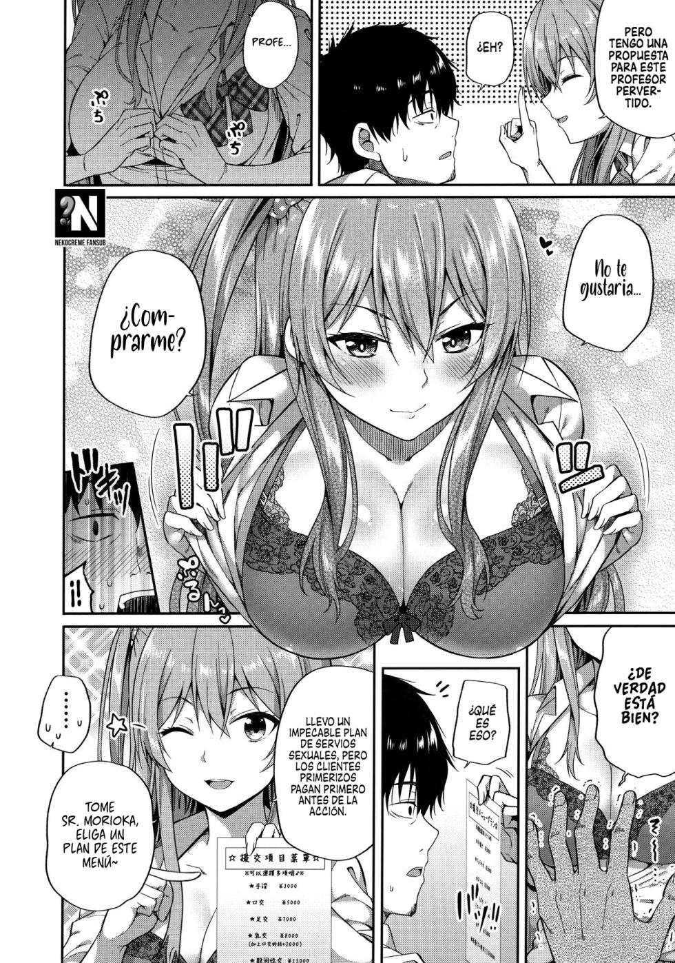 (COMIC1☆15) [Fujiya (Nectar)] Enkou Joshi Ha Osuki desu ka? | ¿Te gustan las chicas que tienen citas compensadas? [Spanish] [NekoCreme] - Page 8