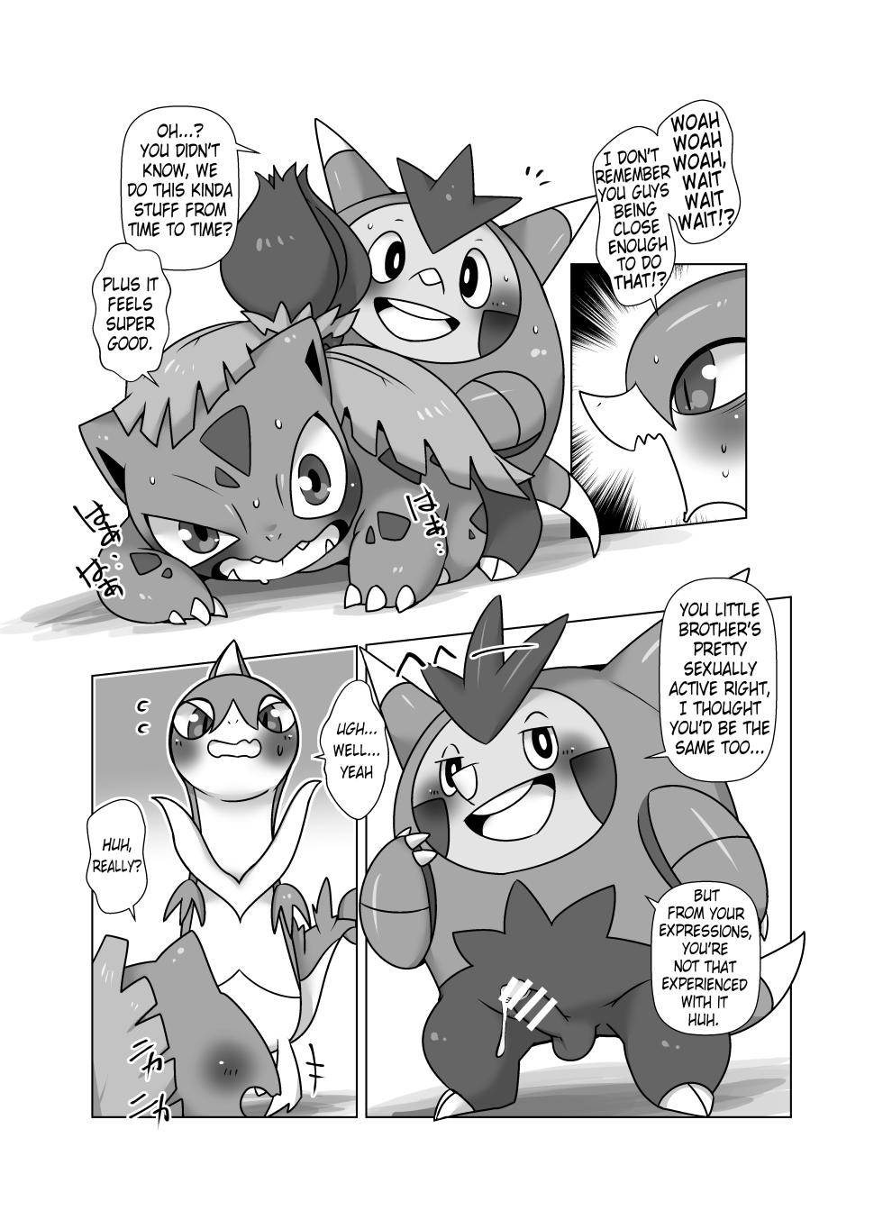 [Gun Modoki (Dorodoneru)] Boku mo Issho ni | I wanna join in too! (Pokémon) [English] [A-Z Translations] [Digital] - Page 6