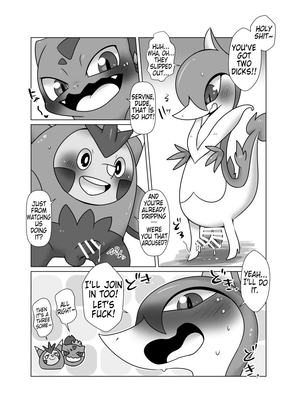 [Gun Modoki (Dorodoneru)] Boku mo Issho ni | I wanna join in too! (Pokémon) [English] [A-Z Translations] [Digital] - Page 8