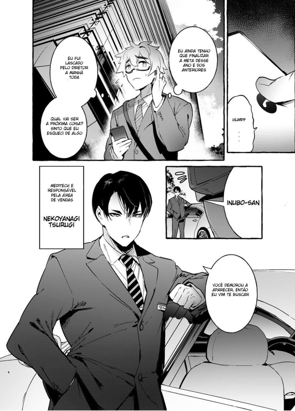 [Otosan no Kurorekishi (Maemukina Do M)] Wanwan Otou-san [Portuguese-BR] - Page 7