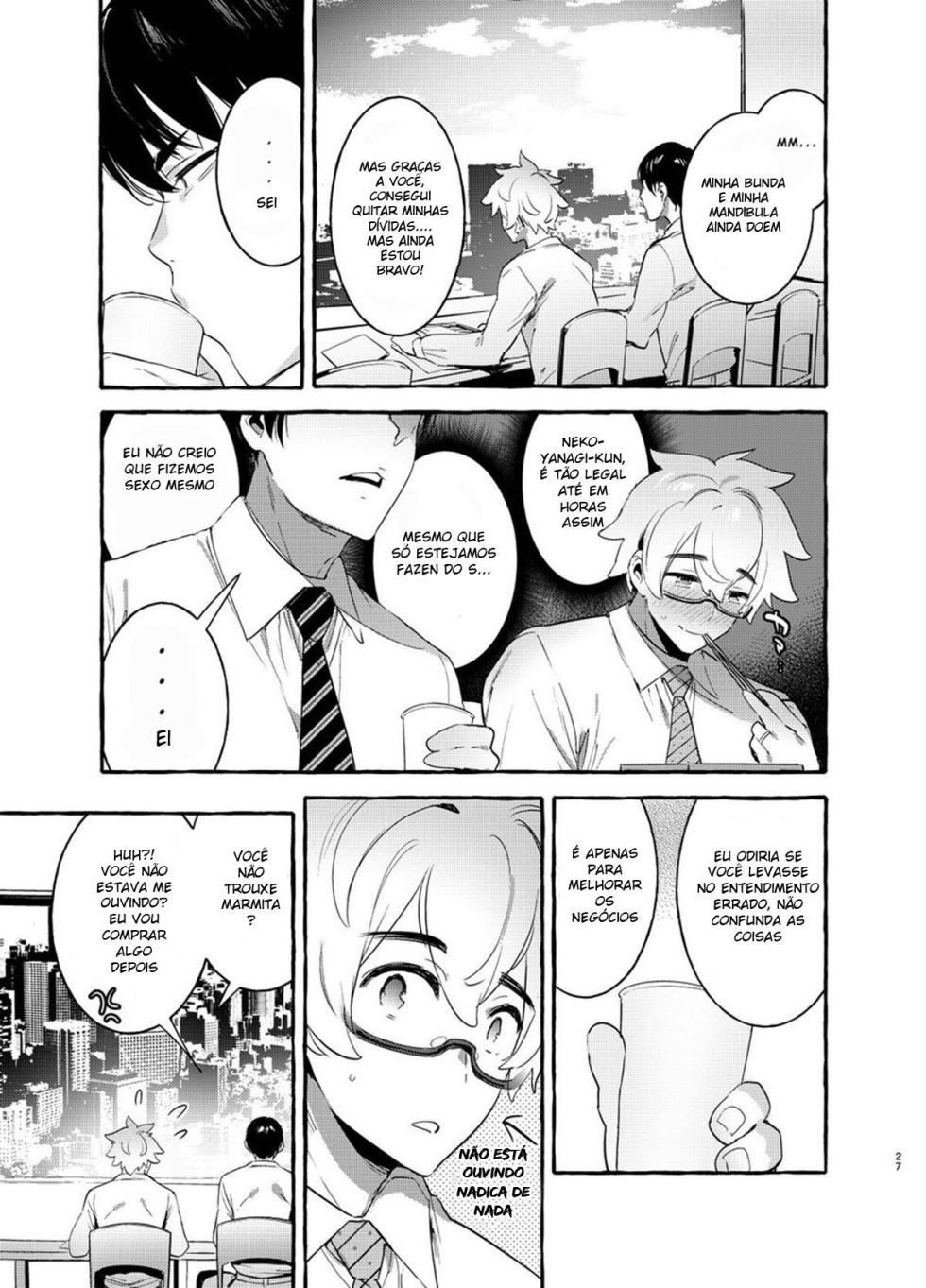 [Otosan no Kurorekishi (Maemukina Do M)] Wanwan Otou-san [Portuguese-BR] - Page 28