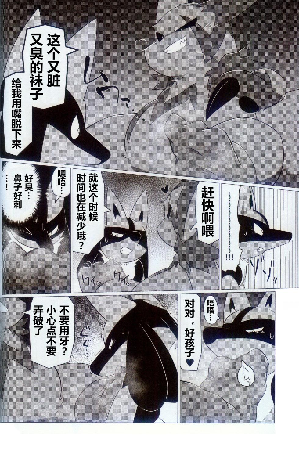 (Kemoket 14) [Matchiboo] Orenchi no Omocha 2 | 我家的玩具2 (Pokémon) [Chinese] [火兔汉化组] - Page 10