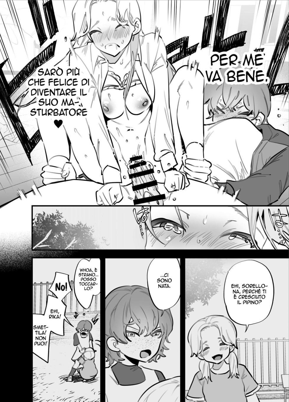 [Tosha Pink (Chimeda)] Hitorijime - Futanari Ane x Imouto | Tutto Mio [Italian] - Page 13