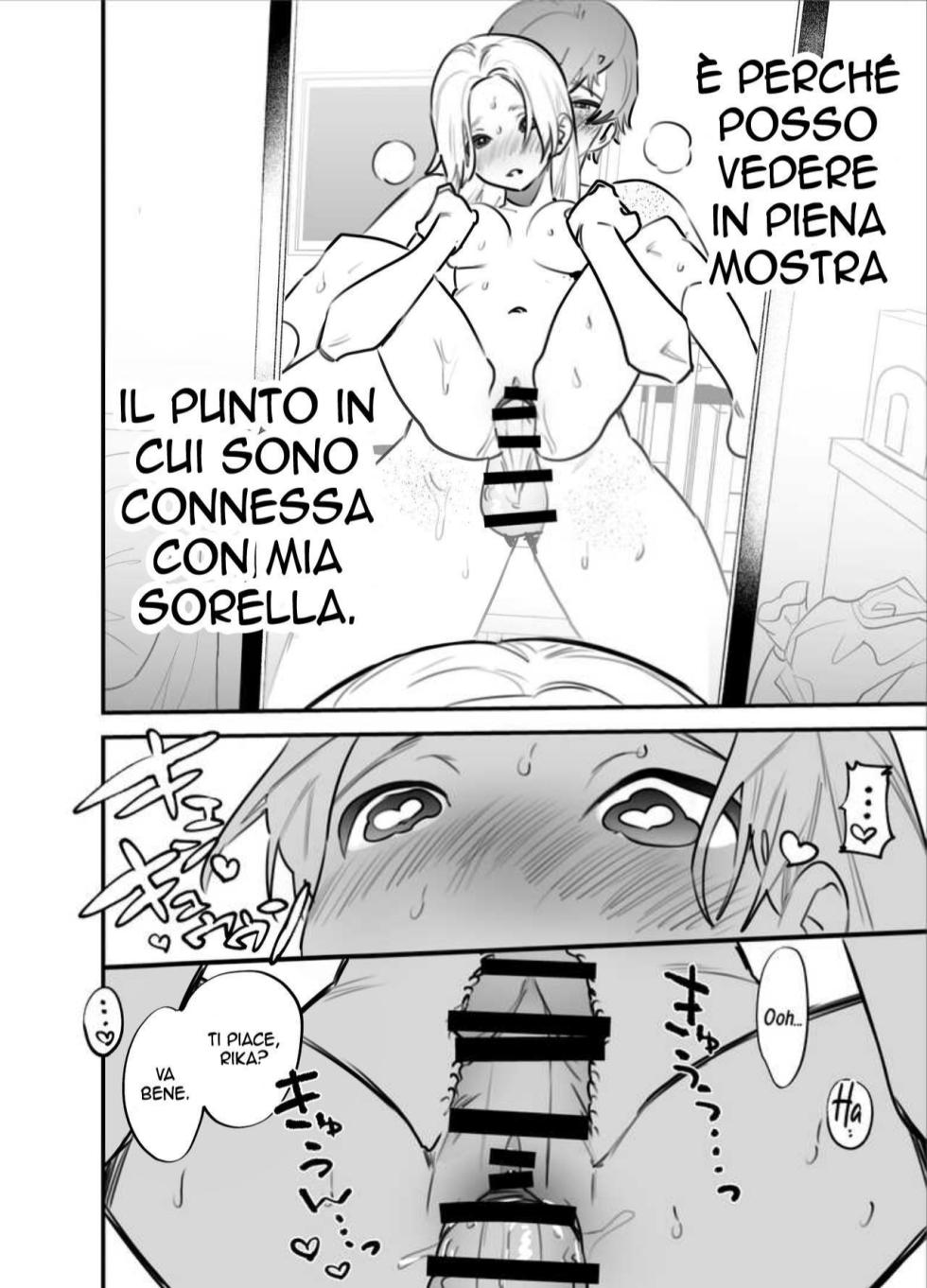 [Tosha Pink (Chimeda)] Hitorijime - Futanari Ane x Imouto | Tutto Mio [Italian] - Page 17