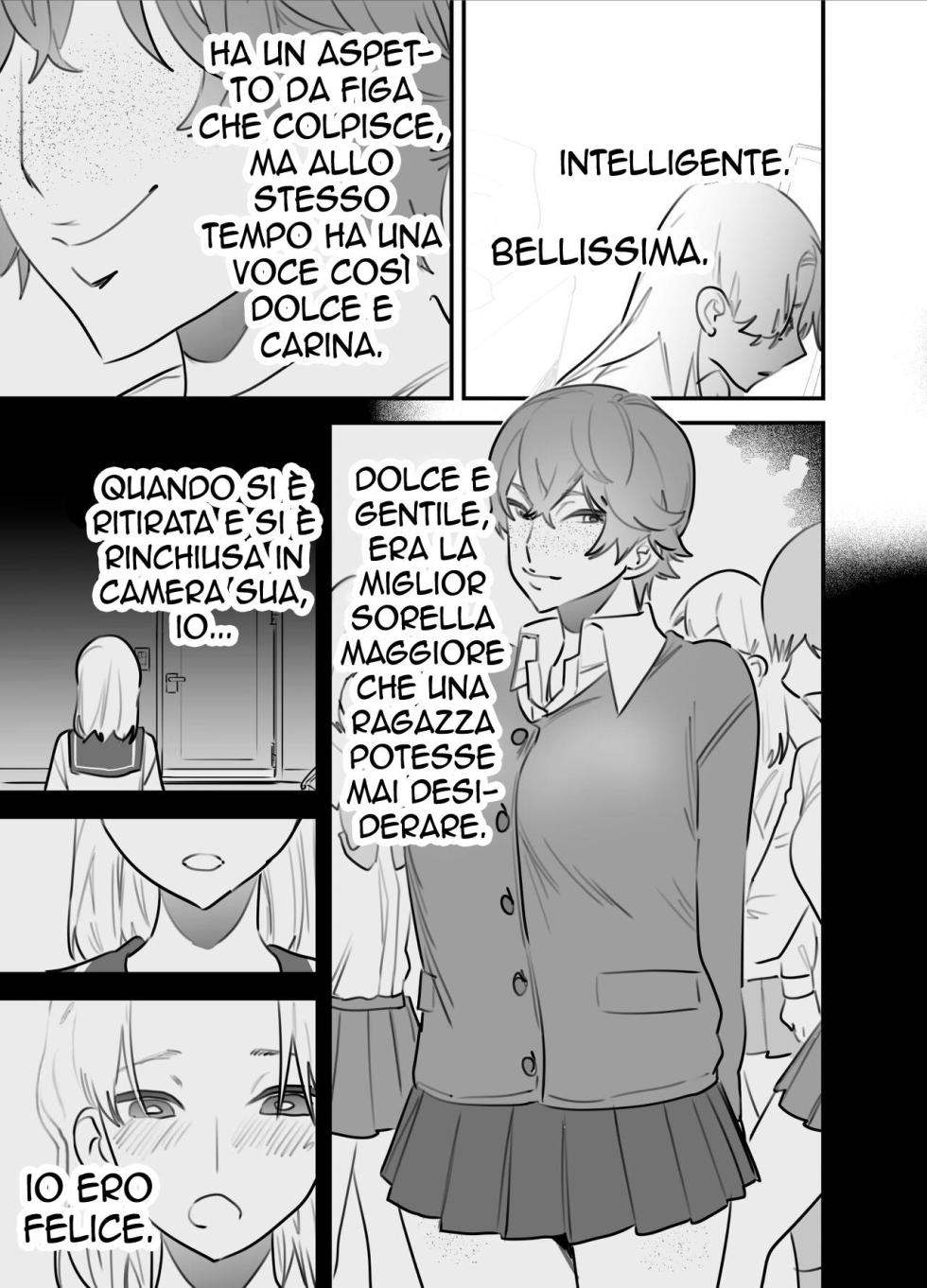 [Tosha Pink (Chimeda)] Hitorijime - Futanari Ane x Imouto | Tutto Mio [Italian] - Page 24