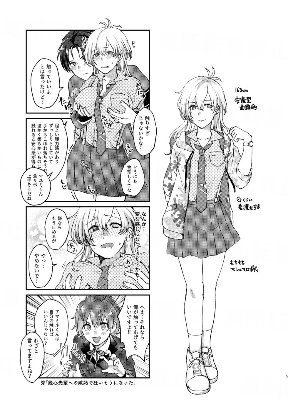 [Adolescent*Boy (Sazanami Suzune)] imaginable desire (THE IDOLM@STER SideM) [Digital] - Page 5