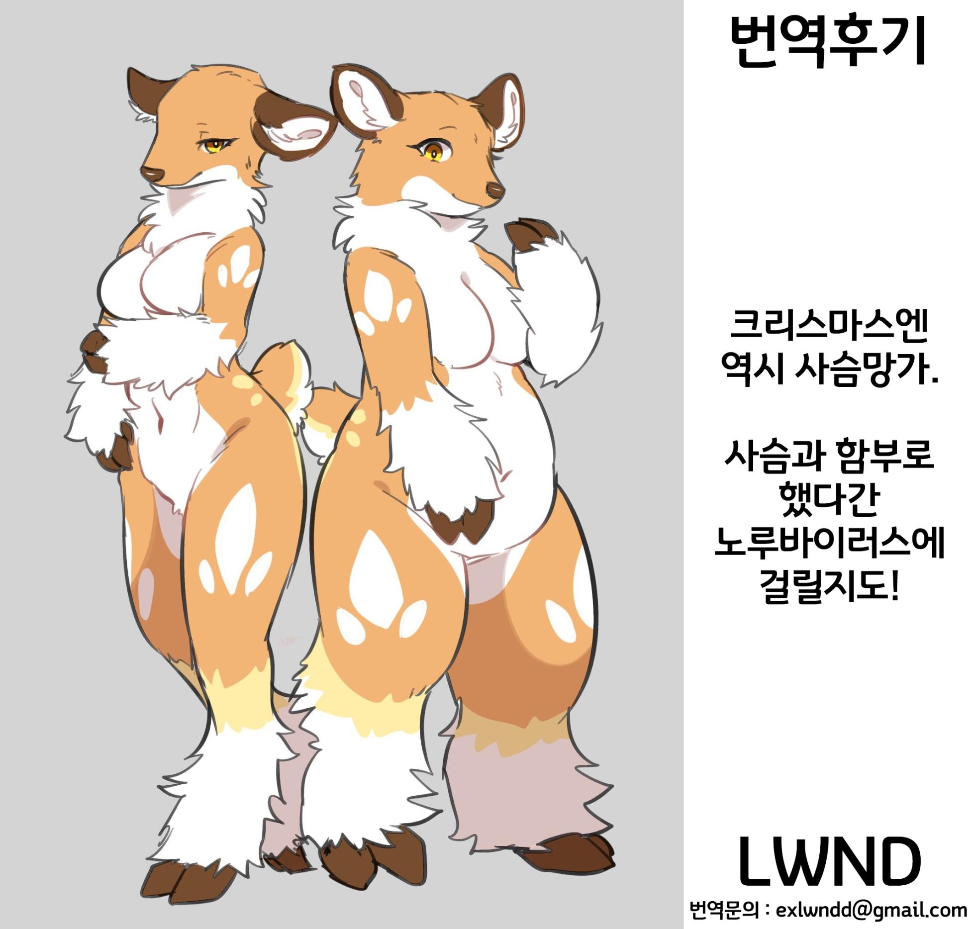 [Minaga Tsukune] Uma Juujin x Tonakai | 말수인♂ x 순록♀  [Korean] [LWND] - Page 10