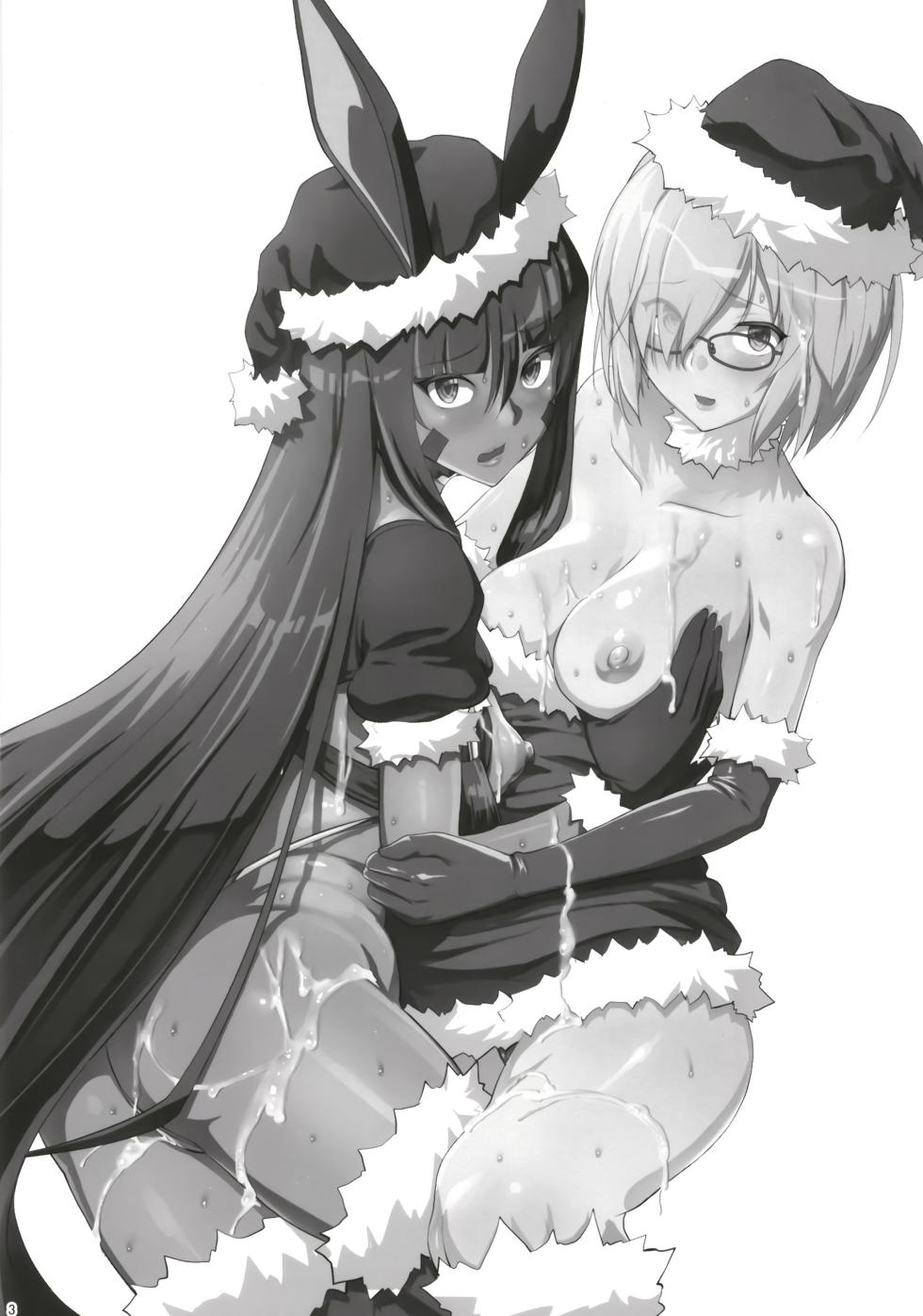 [Nanatsu no Kagiana (Nanakagi Satoshi)] Merry NitocrisMash (Fate/Grand Order) [Chinese] [甜族星人x我不看本子汉化] [Digital] - Page 3