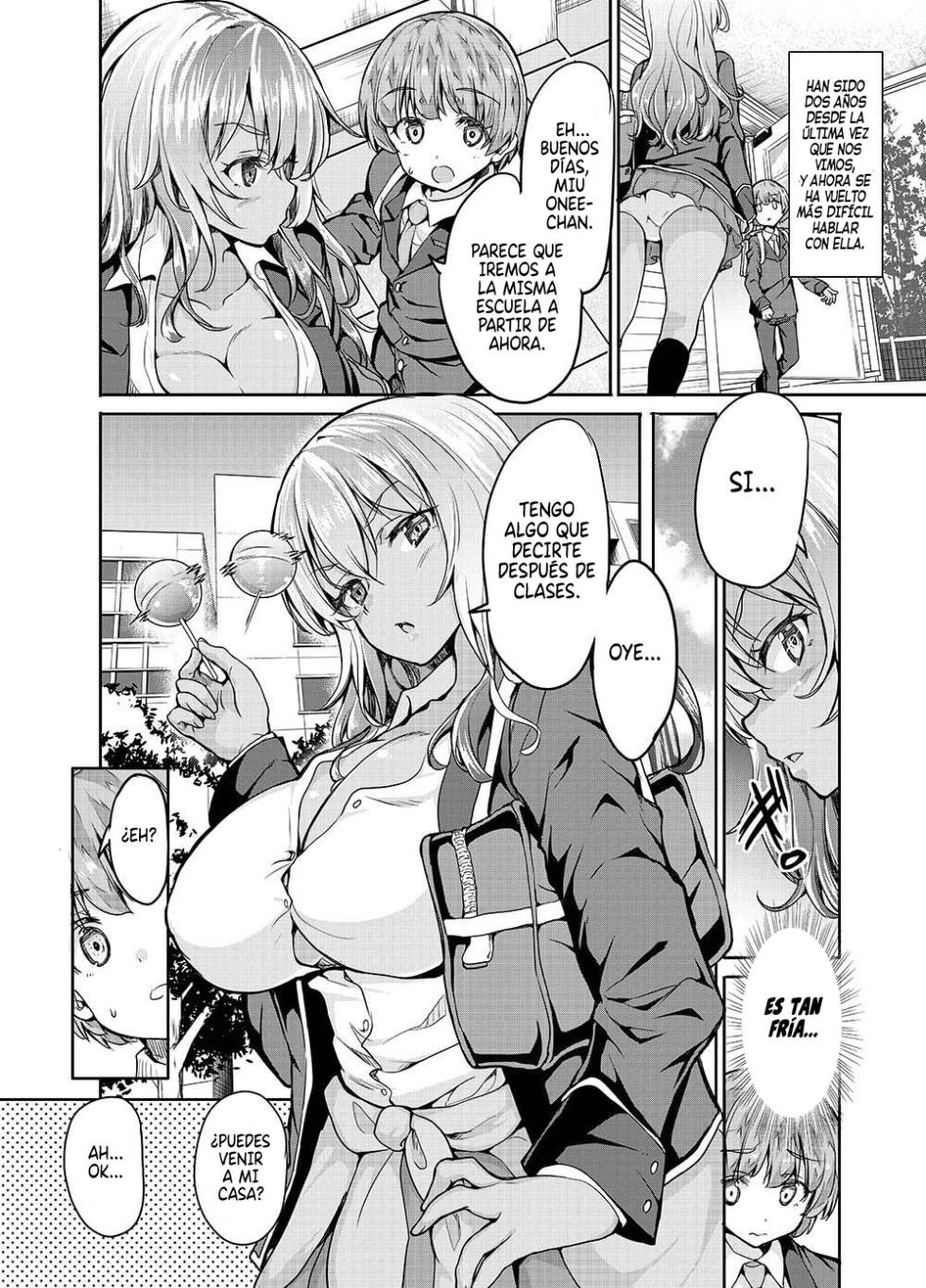 [Sweet Avenue (Kaduchi)] Kuro Gal Nee-san wa Iiko ni Shiteru to Sei Shori Sex Shite Kureru | Se un Buen Chico y ten Sexo con la Gyaru Onee-san [Spanish] [NekoCreme] - Page 6