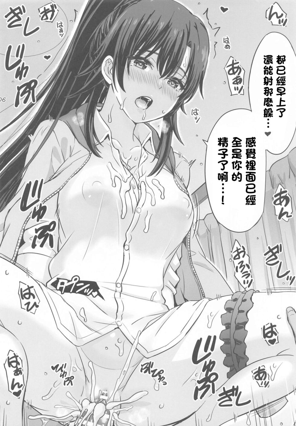 [studio A (Inanaki Shiki)] Houshi-bu no Adeiro. d (Yahari Ore no Seishun Love Come wa Machigatteiru.) [Chinese] - Page 6