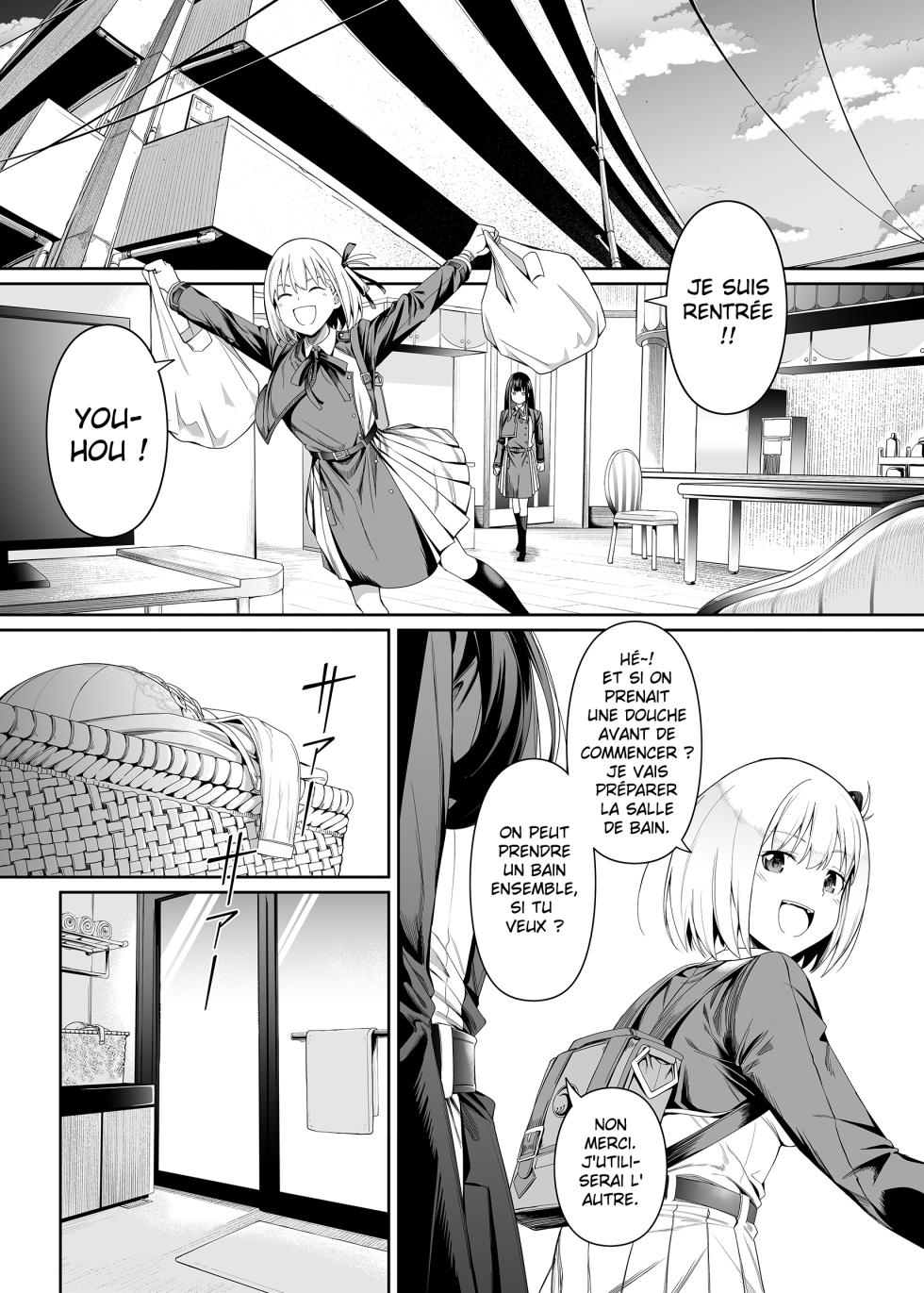 [Bad Mushrooms (Chicke III, 4why)] Junketsu no Sainou | L'innocence sur un plateau (Lycoris Recoil) [French] [Les Poroïniens] [Digital] - Page 27