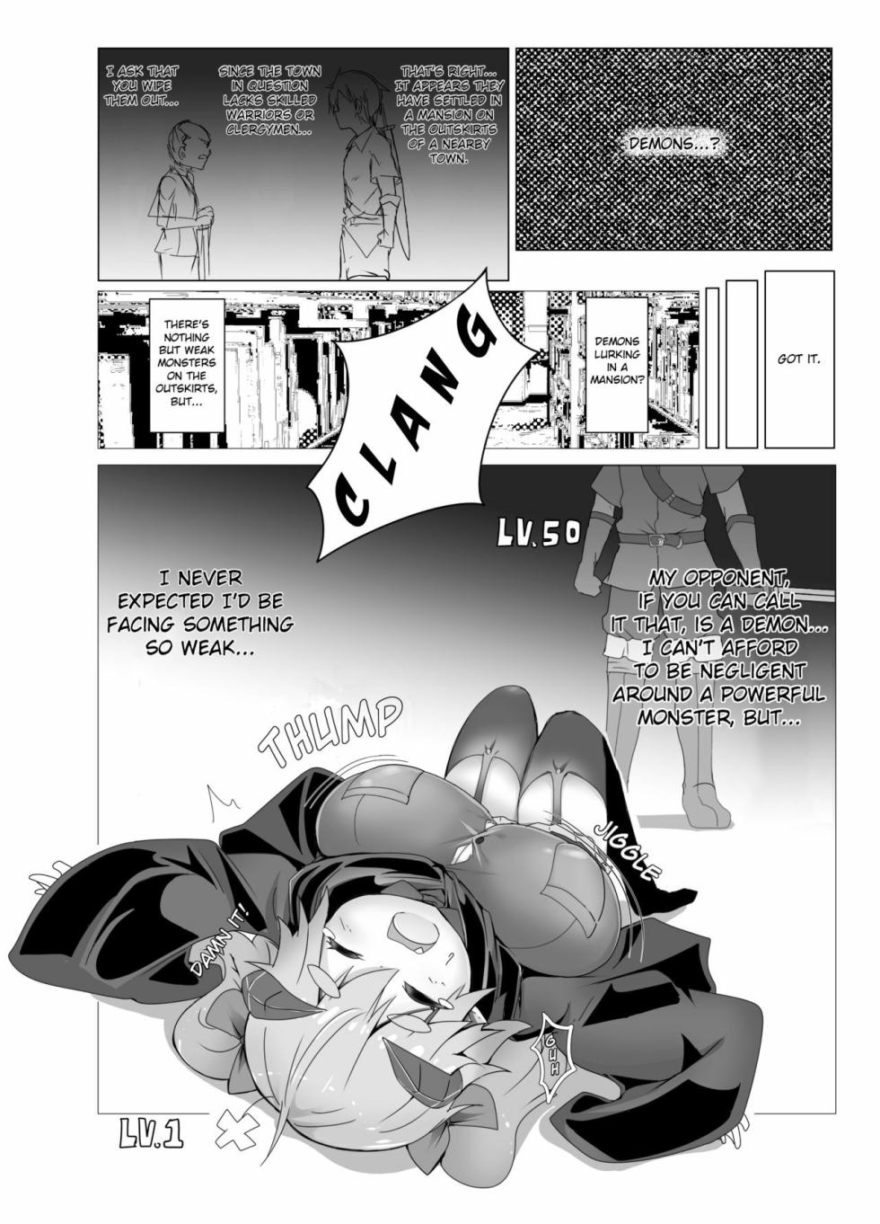 [FAP Seisakusho (Takimoto Yukari)] I'm Going to Punish A Weak, Evil Demon! [English] [SaintLucian] [Digital] - Page 4