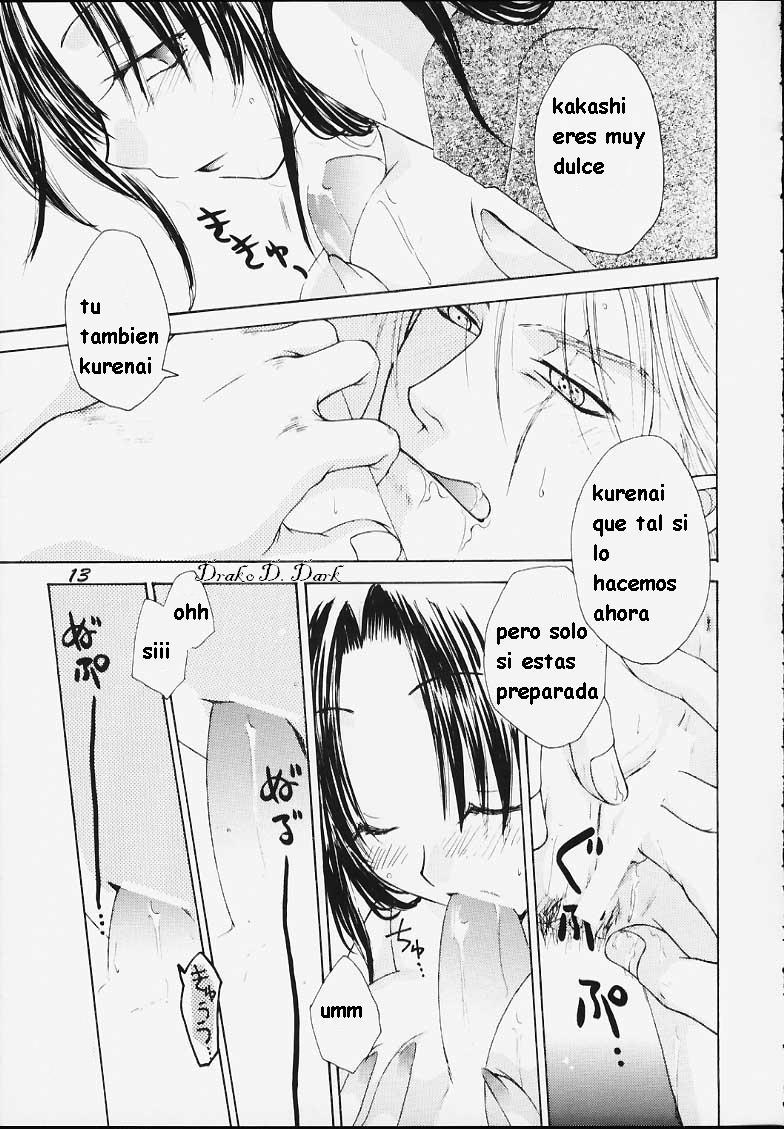 (C59) [Kanzen Hanzai (Izanagi Akihito, Yukawa Asami)] Kure no Ai (Naruto) [Spanish] [Drako D. Dark] - Page 9