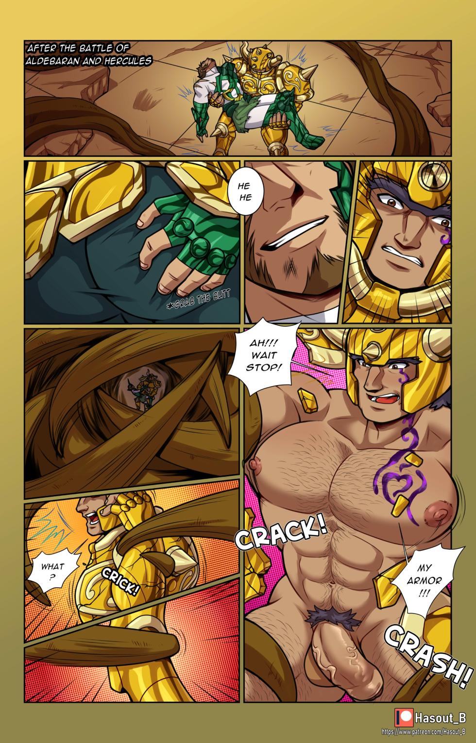 聖闘士星矢 - Saint Seiya - Trapped Bull - Taurus Aldebaran, Tanngrisnir Heracles, Rung, Cyclops Gigant, Troll Iwan - Page 3