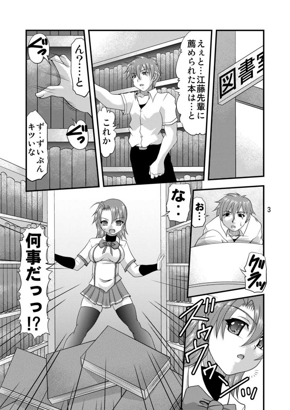 (C78) [Acid Noel (Mitsuki Rintarou)] Fundoshi Momojiri Musume (Ichiban Ushiro no Daimaou) - Page 3
