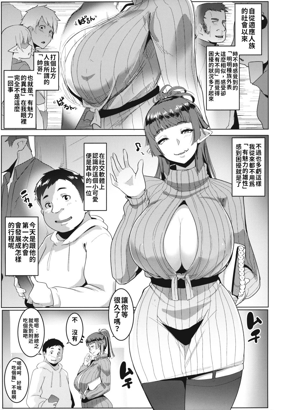 (C101) [Hitsuji Kikaku (Muneshiro)] Hahaue mo Mesu Orc 1 [Chinese] [禁漫漢化組] - Page 4