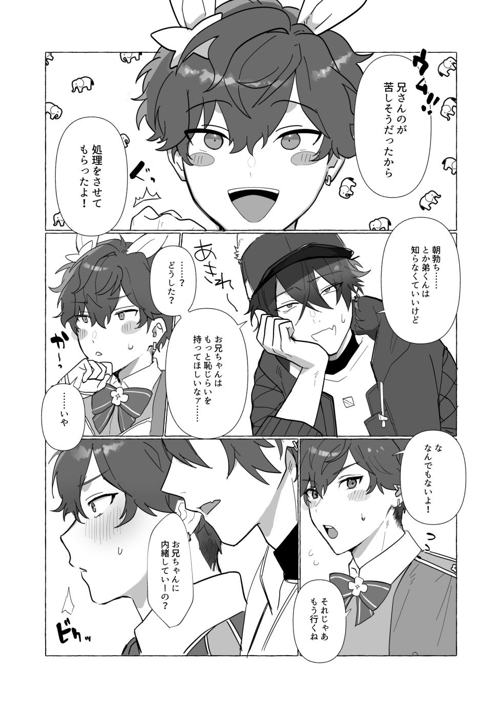 [Fuguri greed (Aihara Yorani)] Honey Bunny Hot Milk (Ensemble Stars!) [Digital] - Page 5
