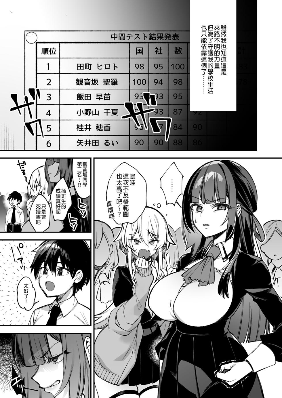 [ぷぅのぷぅぷぅぷぅ (しんどう)] 犯され催眠 2 男子1人しかいない学園で性格最悪のイジメっこに犯されまくる ｜催●の逆襲2～在女子學園內不斷遭受太妹侵犯  [中文] [無修正] - Page 5