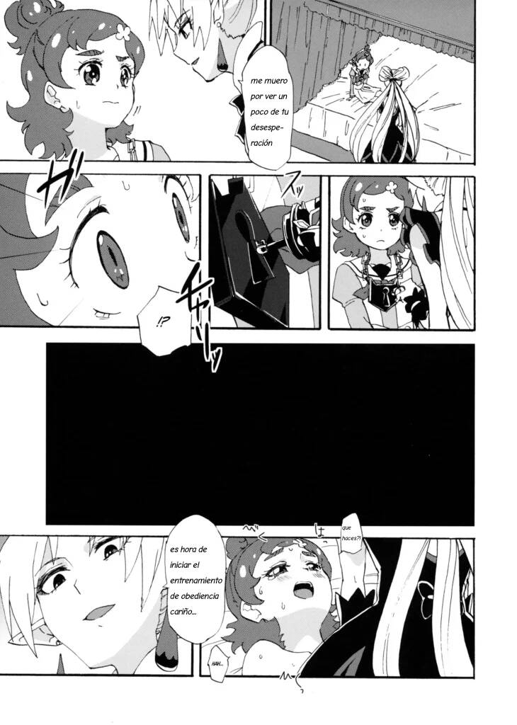 (Rainbow Flavor 13) [Yukirinrin! (Oyu)] Princess no Shitsukekata | El entrenamiento dela princesa (Go! Princess PreCure)  [Spanish] [Scan Jheili] - Page 6