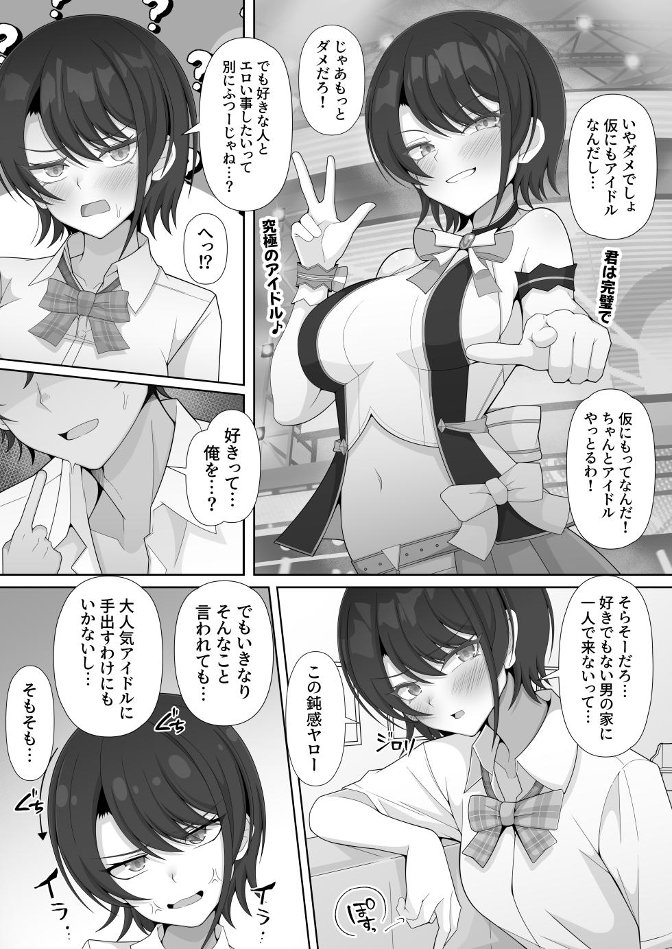 [Hokahoka Ofuton Club (Nisanka Futon)] Kouhai Kei Idol to Ecchi shinaitte Honkissu ka? (Oozora Subaru) [Digital] - Page 6