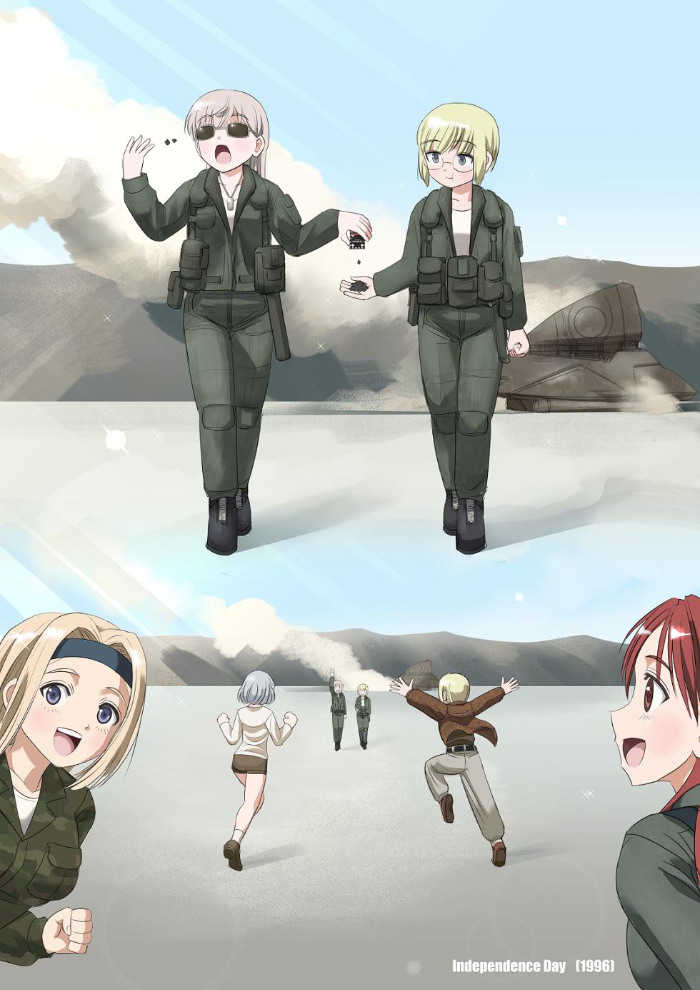 [Hosoinogarou] INDEPENDENCE DAY OF WITCHES (Strike Witches) - Page 9