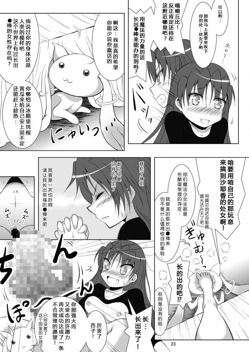 [Hikarito Mahou Koubou (M_Pon)] Final AnSaya (Puella Magi Madoka Magica) [Chinese] [漫遊个人汉化] [Digital] - Page 23