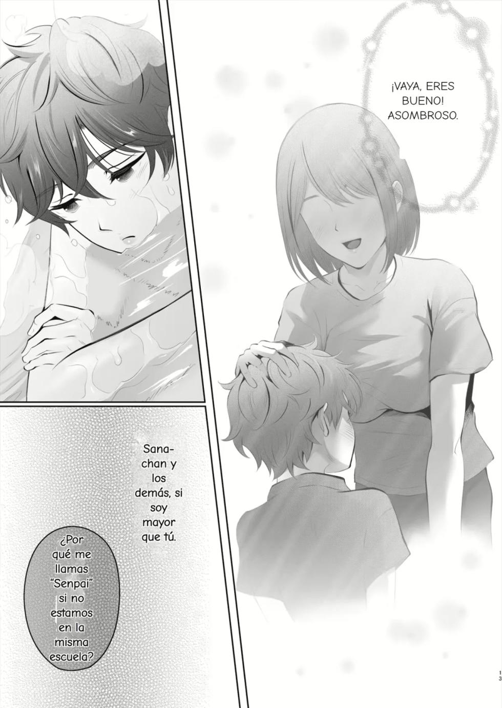 [E☆Roman Koubou (Edogawa Roman)] Kyou wa Kareshi de, Ashita wa Kanojo | Novio hoy novia mañana [Spanish] [Digital] - Page 14