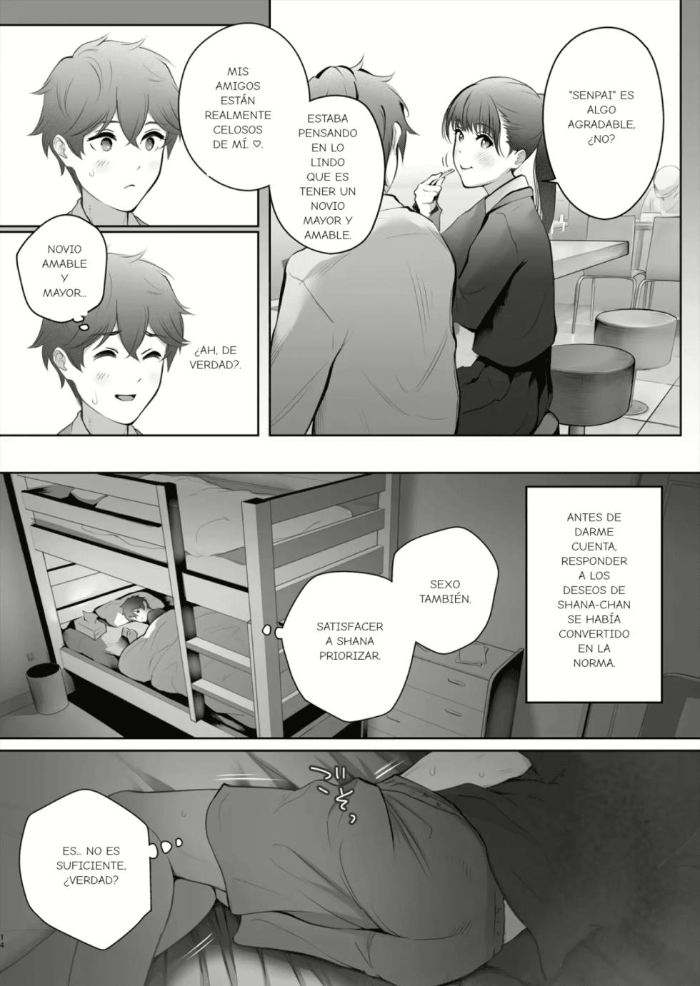 [E☆Roman Koubou (Edogawa Roman)] Kyou wa Kareshi de, Ashita wa Kanojo | Novio hoy novia mañana [Spanish] [Digital] - Page 15