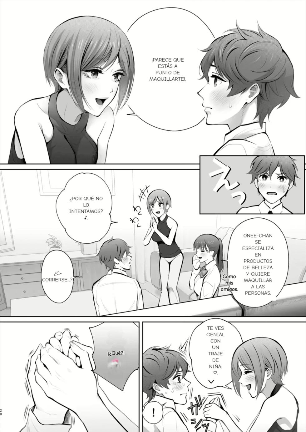 [E☆Roman Koubou (Edogawa Roman)] Kyou wa Kareshi de, Ashita wa Kanojo | Novio hoy novia mañana [Spanish] [Digital] - Page 21
