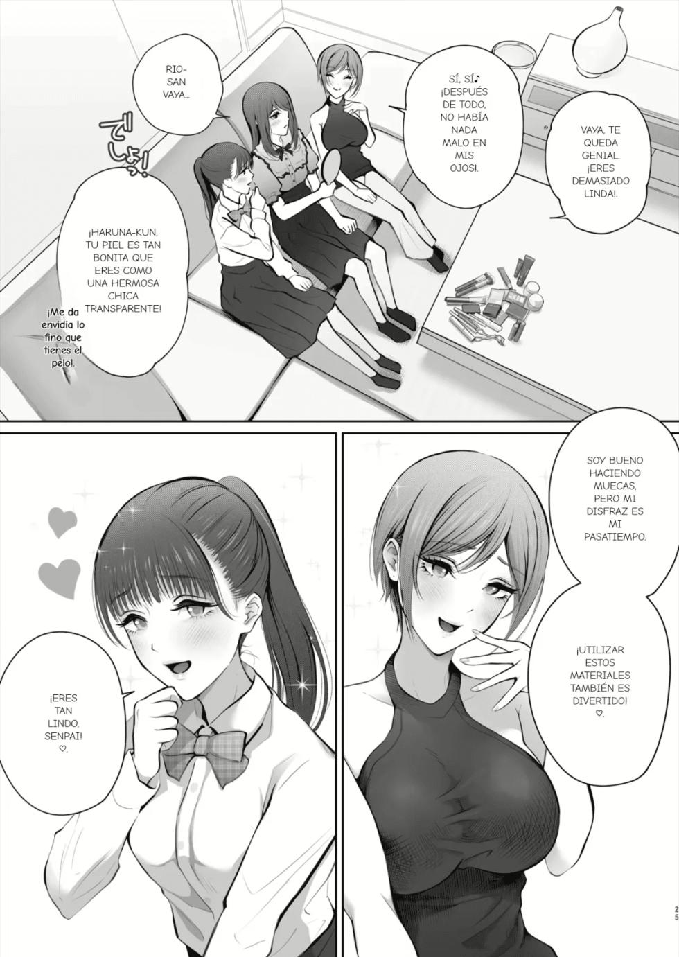 [E☆Roman Koubou (Edogawa Roman)] Kyou wa Kareshi de, Ashita wa Kanojo | Novio hoy novia mañana [Spanish] [Digital] - Page 26