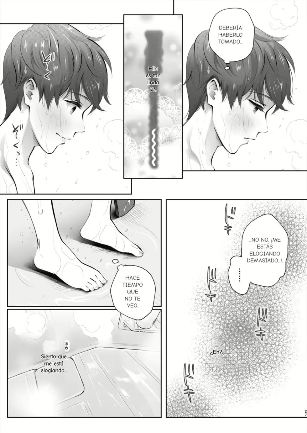 [E☆Roman Koubou (Edogawa Roman)] Kyou wa Kareshi de, Ashita wa Kanojo | Novio hoy novia mañana [Spanish] [Digital] - Page 28