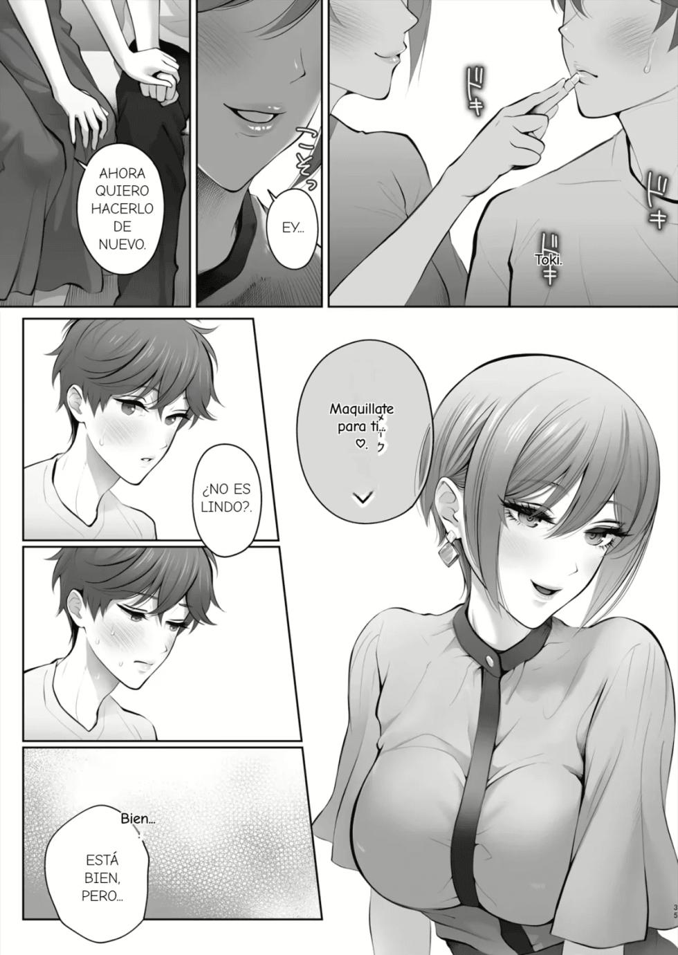 [E☆Roman Koubou (Edogawa Roman)] Kyou wa Kareshi de, Ashita wa Kanojo | Novio hoy novia mañana [Spanish] [Digital] - Page 36