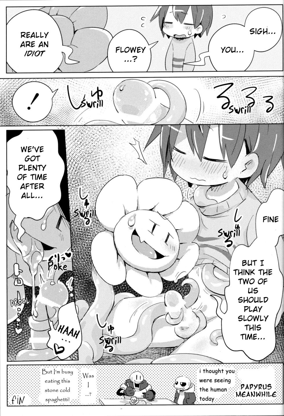 (Kimi no Sentaku.3) [ma-mi-mu.me (Mamimu)] Flowey, Daijoubu? (Undertale) [English] - Page 24