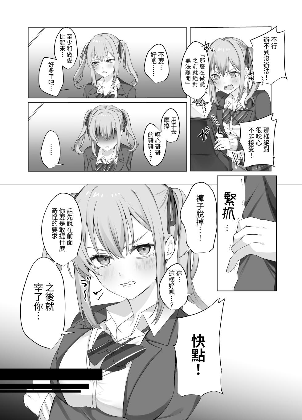 [Whisp (Norisuke)] Sex Shinai to Derarenai Heya ni Naka no Warui Imouto to Tojikomerareru [Chinese] [台灣馬鈴薯] [Digital] - Page 8
