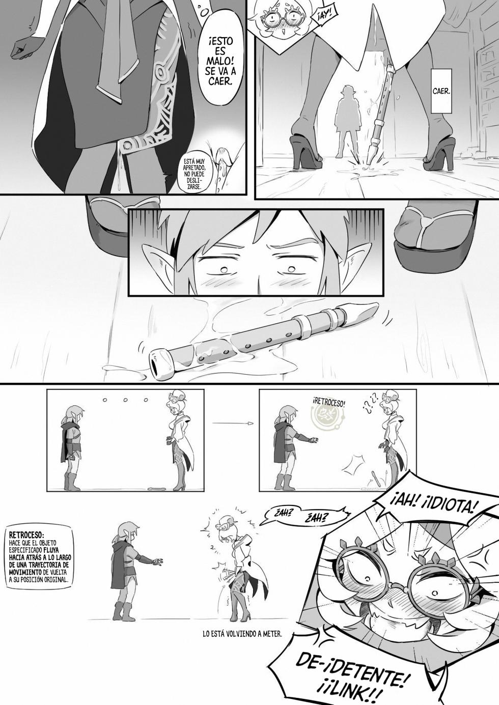 [Xiǎo huī] Pǔ'ěr yà de fánnǎo | Los Problemas De Prunia  (The legend of zelda) [Digital] [Spanish] [Mister Nugget] - Page 6