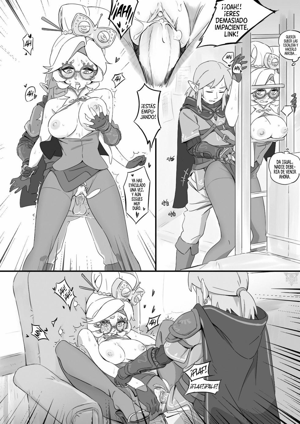 [Xiǎo huī] Pǔ'ěr yà de fánnǎo | Los Problemas De Prunia  (The legend of zelda) [Digital] [Spanish] [Mister Nugget] - Page 14