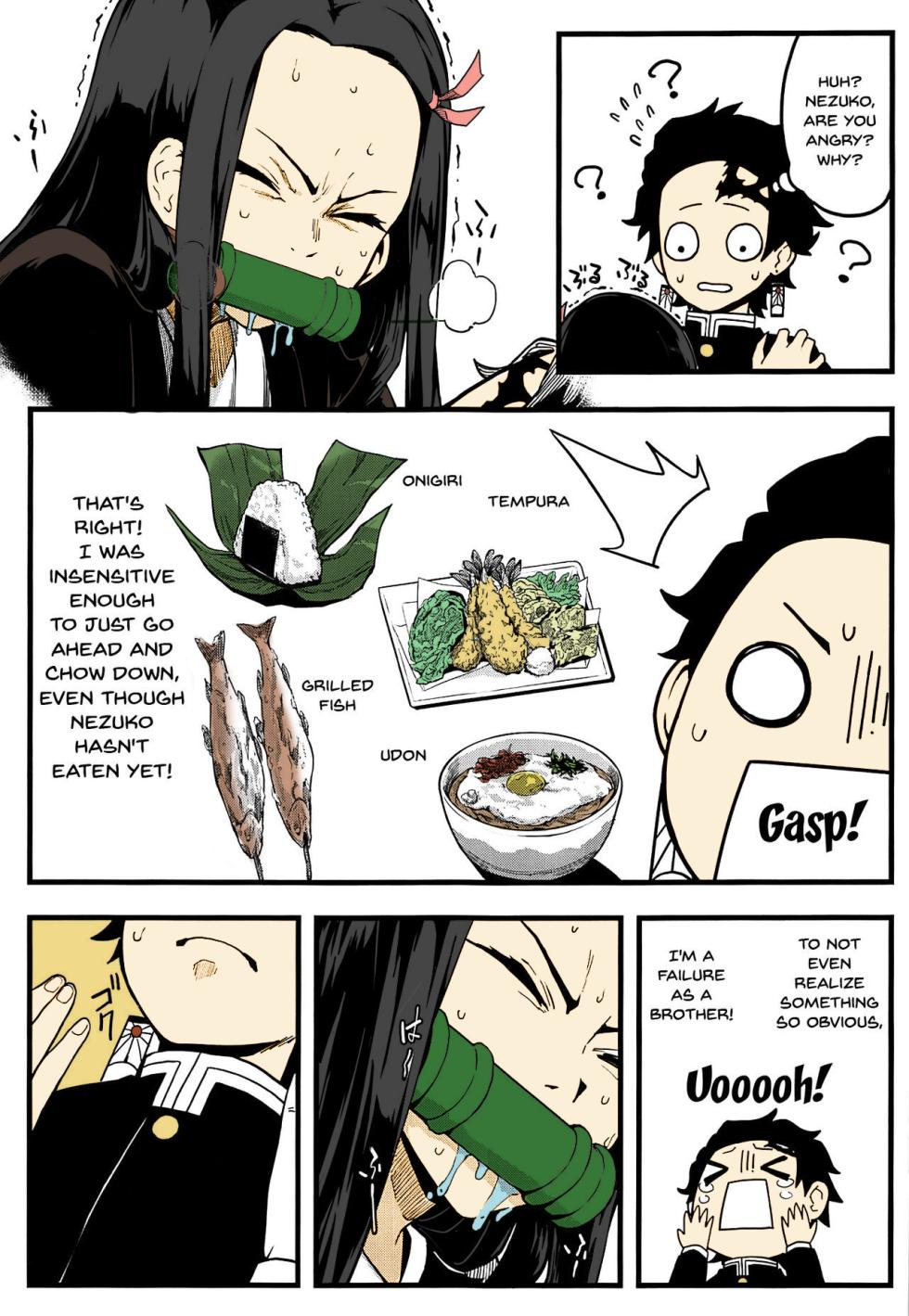 (C97) [San Se Fang (NekoWeapons)] Oniimo no Nin | Demon Sister's Pregnancy (Kimetsu no Yaiba) [English] {Doujins.com} [Colorized] - Page 6
