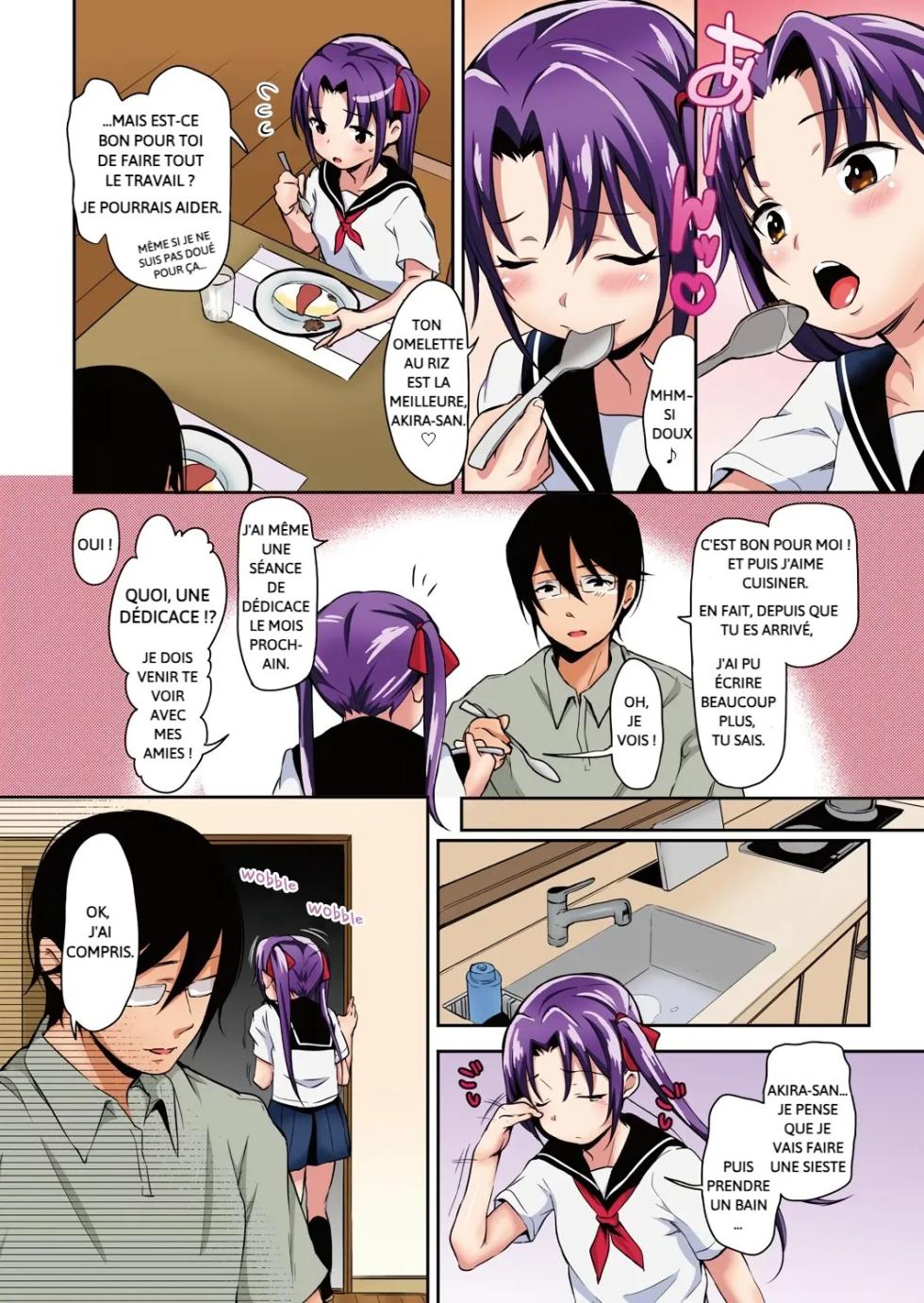 [LittleHopper (Hashibiro Kou)] Aika To Oji-San ~Neteiru Aida Ni Hanayome Shugyou~ 01 [French] [Color] - Page 4