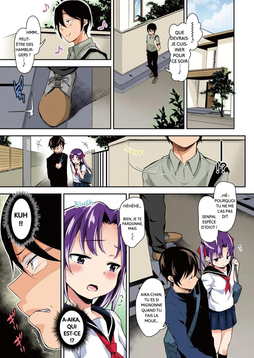 [LittleHopper (Hashibiro Kou)] Aika To Oji-San ~Neteiru Aida Ni Hanayome Shugyou~ 01 [French] [Color] - Page 9