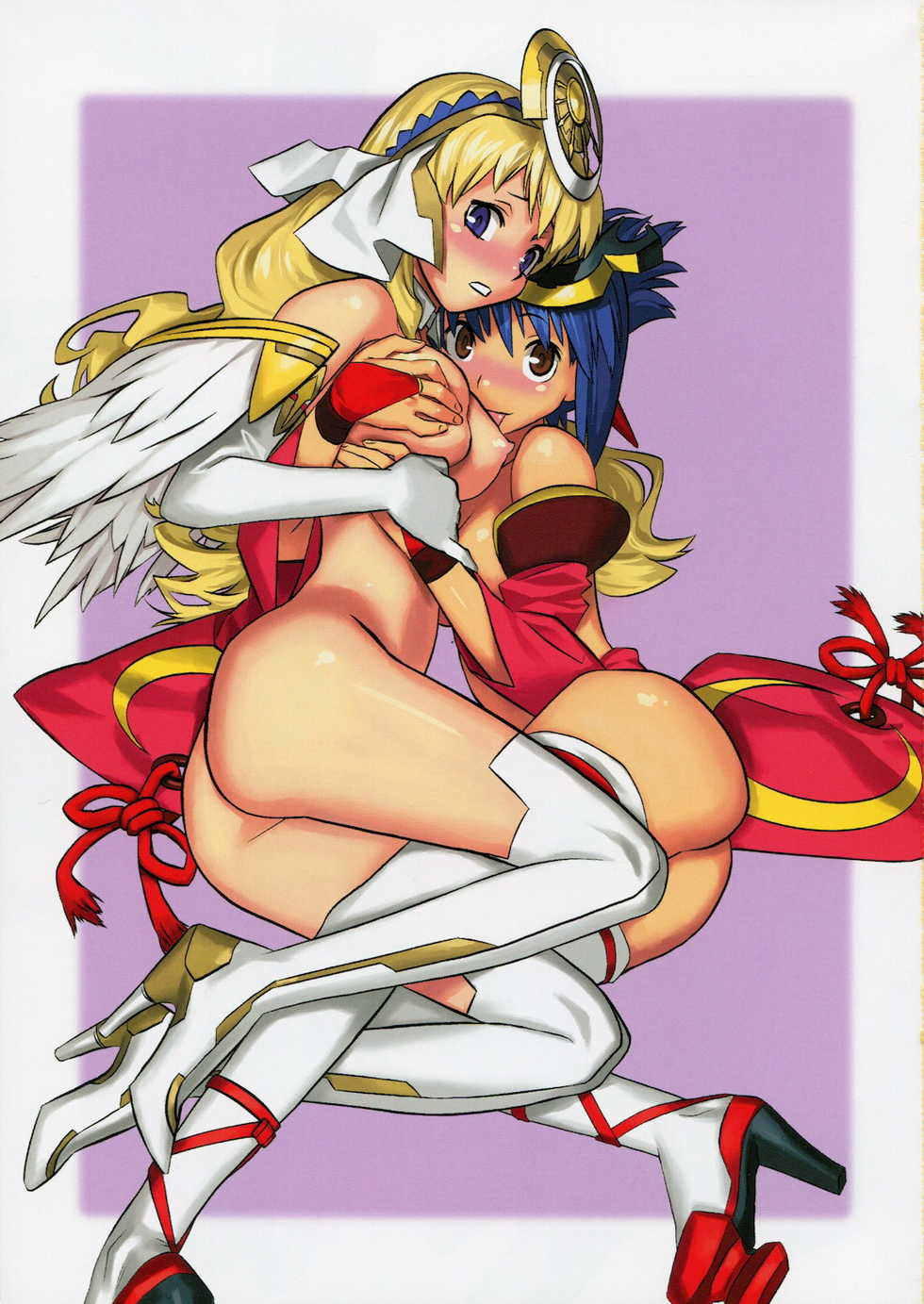 (C78) [Uguisuya (Uguisu Kagura) & Kacchuu Musume] Kanade no Pastoral (Ar tonelico 2) [Chinese] [萌の空漢化社] - Page 3