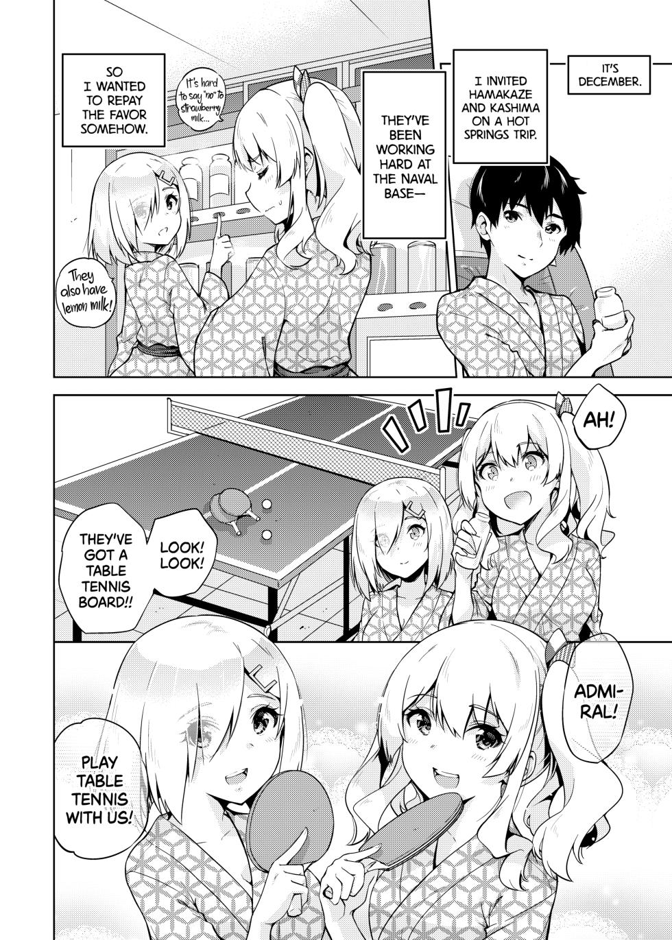 [sarfatation (Sarfata)] Onsen Yukata na Kashima-san to Hamakaze-san to. | Hamakaze and Kashima in Hot Springs and Yukata (Kantai Collection -KanColle-) [English] {2d-market.com} [Decensored] [Digital] - Page 3