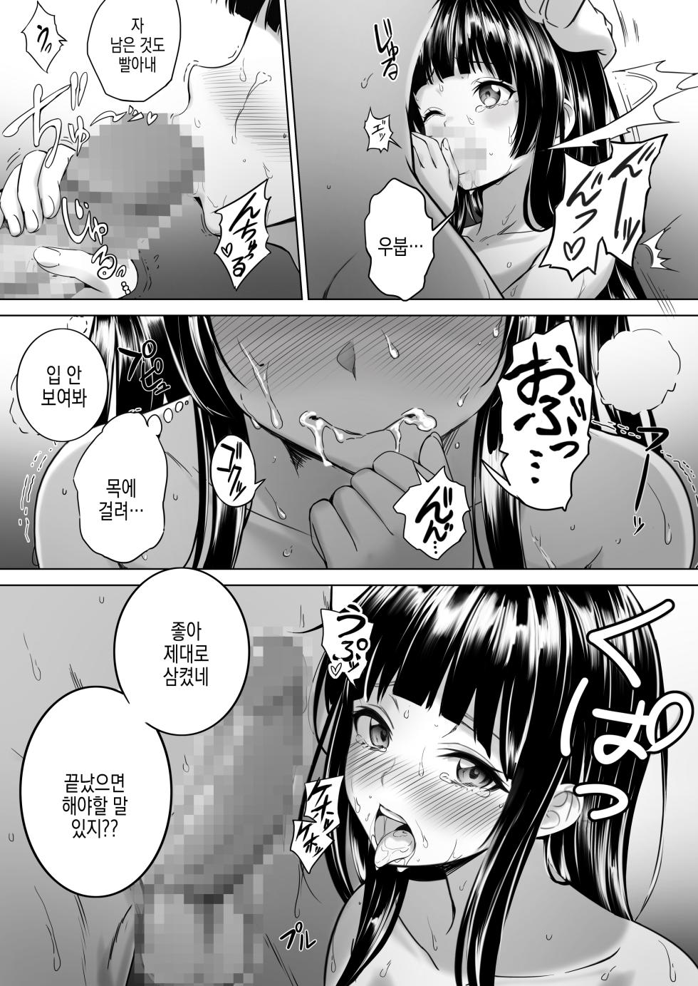 [Milk Melon] Toumei Ningen ni Natta Ore, Onnaburo de Gakuen no Kurokami Idol o Yaritai Houdai | 투명인간이 된 나, 여탕에서 학원의 흑발 아이돌을 마음대로 [Korean] - Page 6