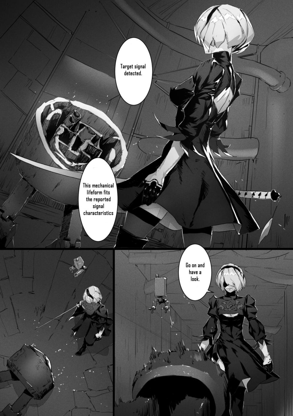 [Tyrant] 2B In Trouble Part 1-6 (NieR:Automata) - Page 5