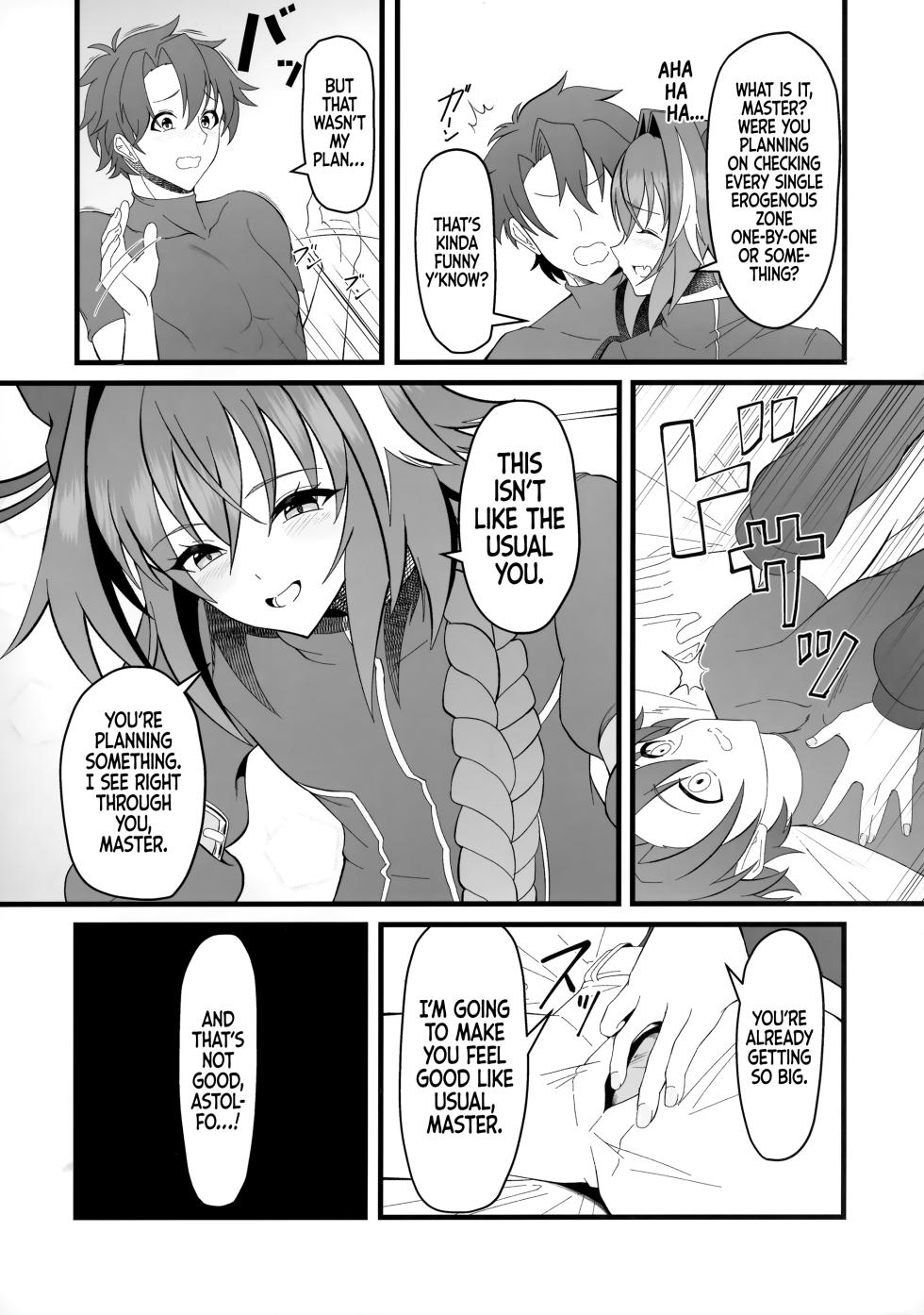 (C100) [Strange hatching (Syakkou)] Kimi no Ichiban ni Naritakute - I Wanted To Be Your Number One (Fate/Grand Order) [Danke fürs Lesen x Tabunne Scans] [English] - Page 7