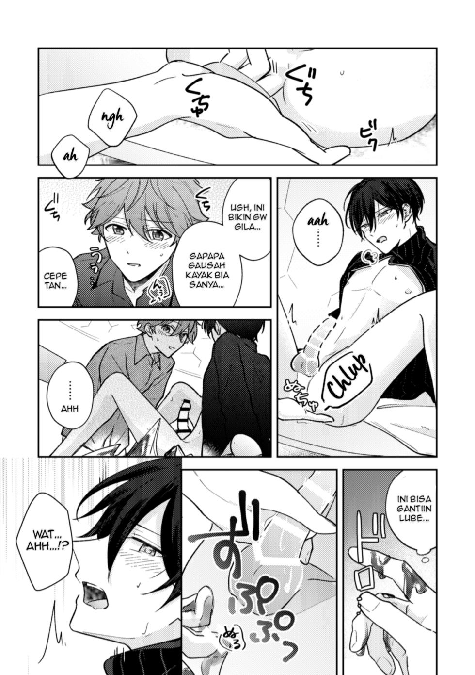 (SUPER brilliant days 2022) [Frill Club (Nanakado Hatsumi, Uoya)] Amperometric Love (Ensemble Stars!) [Digital] [Indonesian] [Incomplete] - Page 16