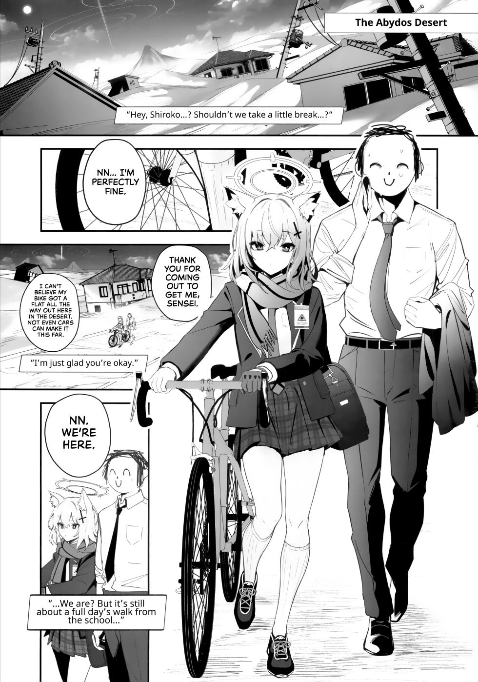 (C103) [Ulrich Laoshi (Ulrich)] ByuruAka～Seiyoku Tuyotuyo Shiroko to Rabuho Ecchi～ | Blyew Archive ~Being Taken To A Love Hotel By An EXTREMELY Horny Shiroko~ (Blue Archive) [English] [head empty] - Page 2