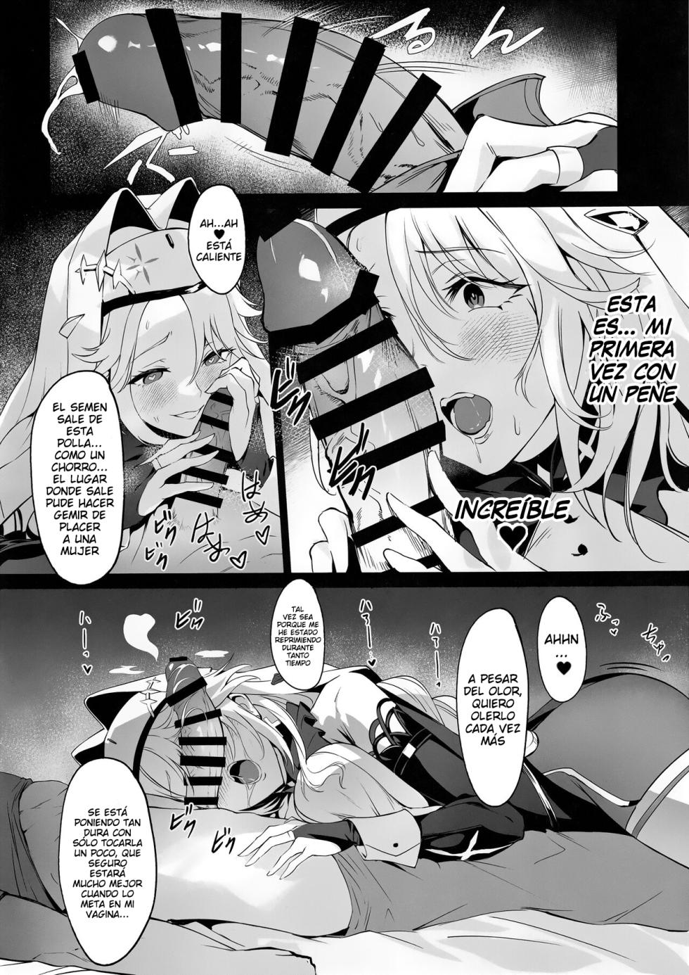 (C103) [Noir Complex (NR)] Shikikan to Mendansuru (Goddess of Victory:NIKKE) [Spanish] - Page 9
